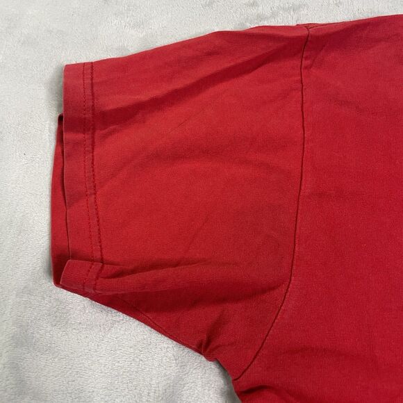 Vtg Chicago Bulls T Shirt Made In USA Michael Jordan Mens L Spellout Graphic - Picture 7 of 15